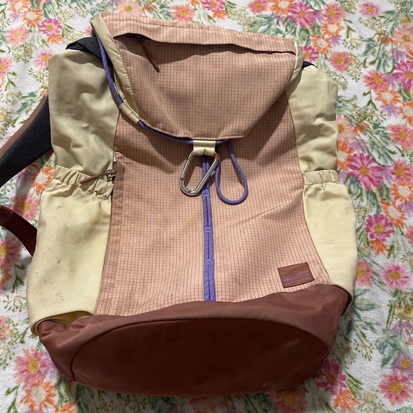 Lululemon Casual Multi-Color Men’s Backpack - Pink, Cream & Brown Need To Wash main image 6